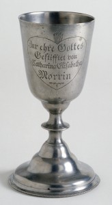 Pewter chalice, 1958.24