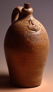 Stoneware bottle or jug, 1961.162