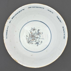 Delft punch bowl detail, 1961.1588