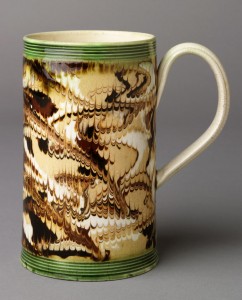 Dipped ware frog mug, 1992.40