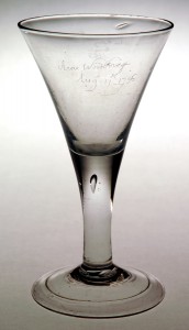 Oversize glass goblet, 2004.29