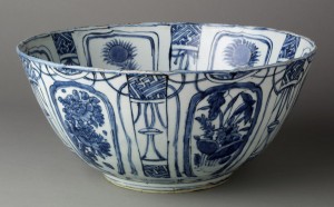Porcelain punch bowl, 1992.34