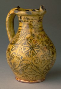 Slipware puzzle jug, 1960.620