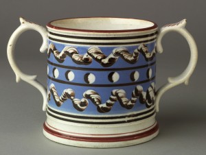 Dipped ware frog mug, Katz loan