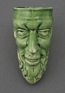 Earthenware stirrup cup, 1959.67