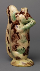Earthenware flask, 1967.1632