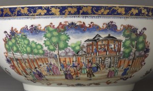 Porcealin punch bowl detail 1, 2000.61.75