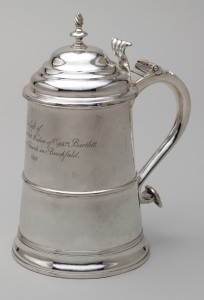 Revere silver tankard, 1957.859.1