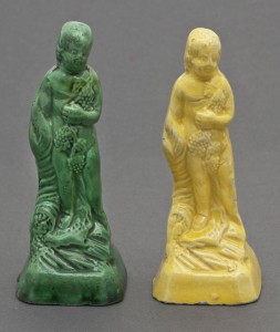 Earthenware Bacchus figures, 1959.2135, 1983.53