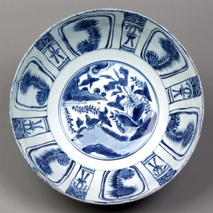 Porcelain punch bowl detail, 1992.34