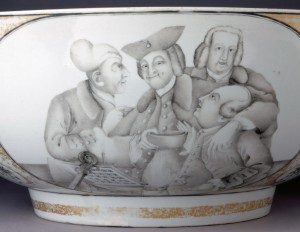 Porcelain punch bowl detail 2, 1960.503