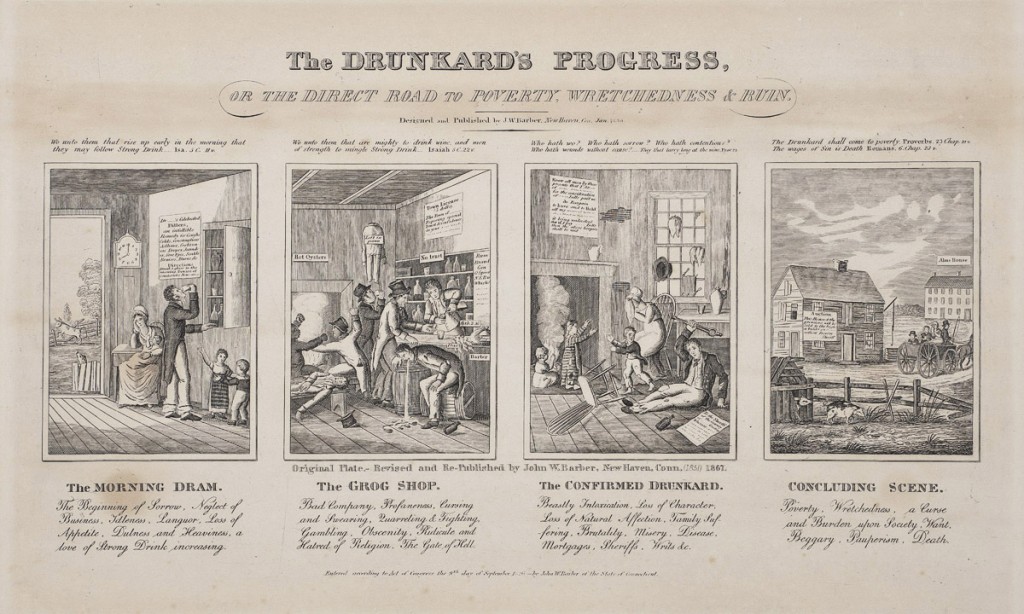 dRUNKARD'S pROGRESS PRINT, 1967.123