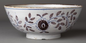 Delft punch bowl detail 2003.22.30