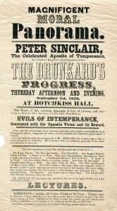 Drunkard's Progress poster, Downs Col. 214 77x135