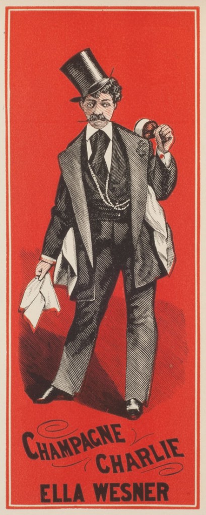 Champagne Charlie from poster book, NC1840 P97a TC cut 270