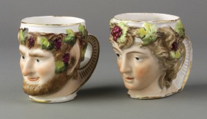 Derby porcelain mugs, 2008.11.21-.22