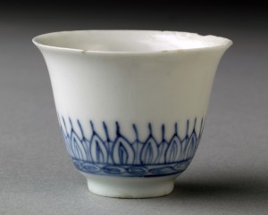 Porcelain wine cup, 1978.28