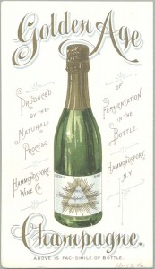 Hammondsport wine ad, 68x155.46